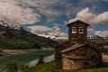 Lac de Rosselend, Massif de Beaufort, Tigne 1800, Conflant, Roc de Chere